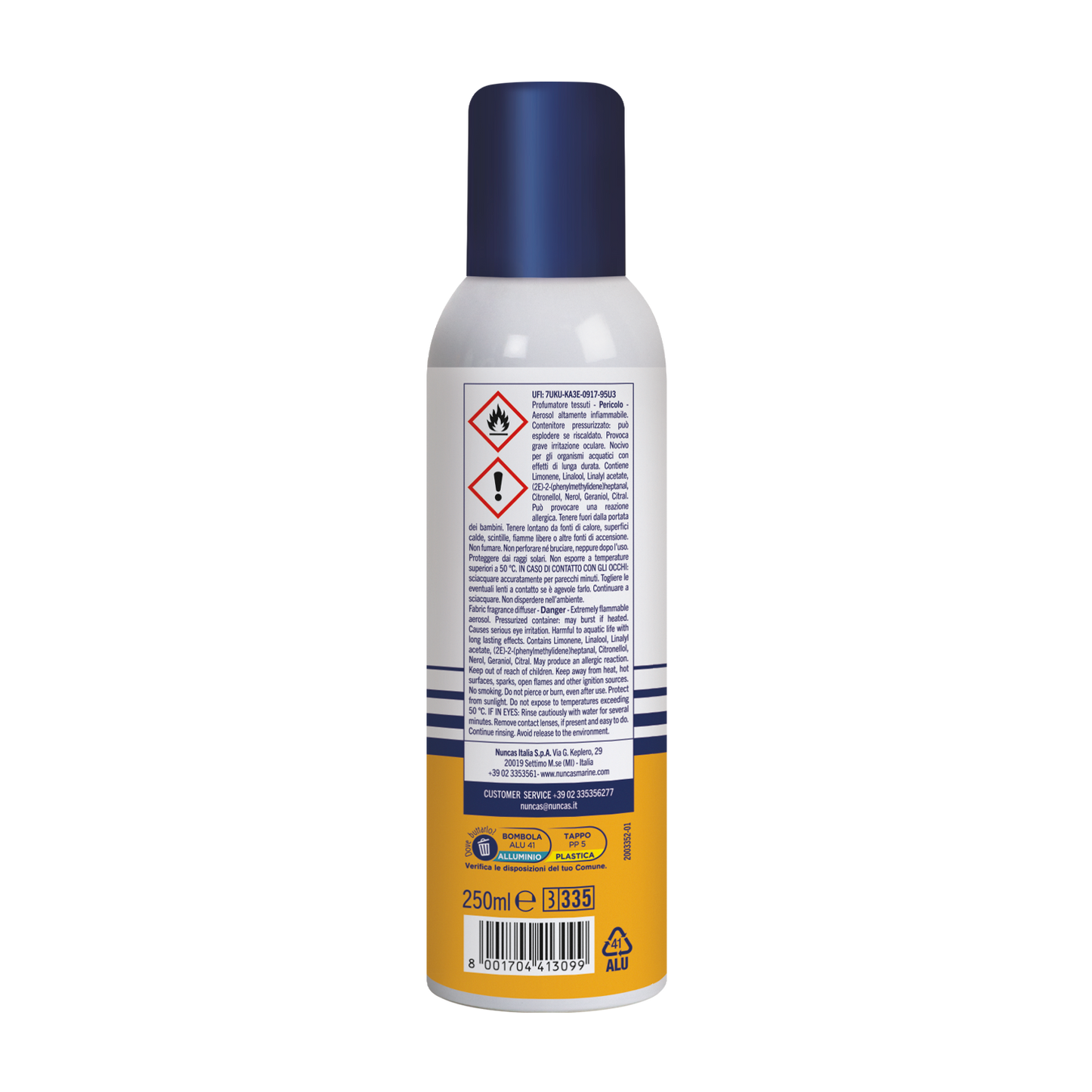 Marine Air and Textile Freshener - 250ml