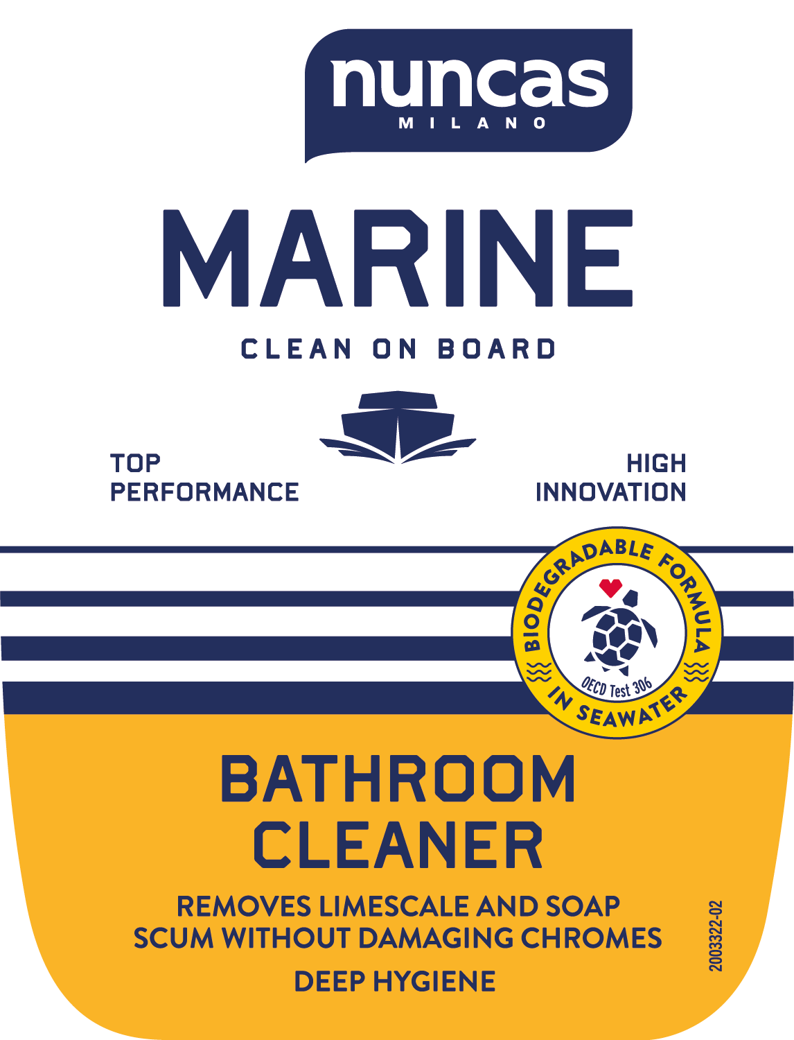 Nuncas Marine Bathroom Cleaner - 500ml