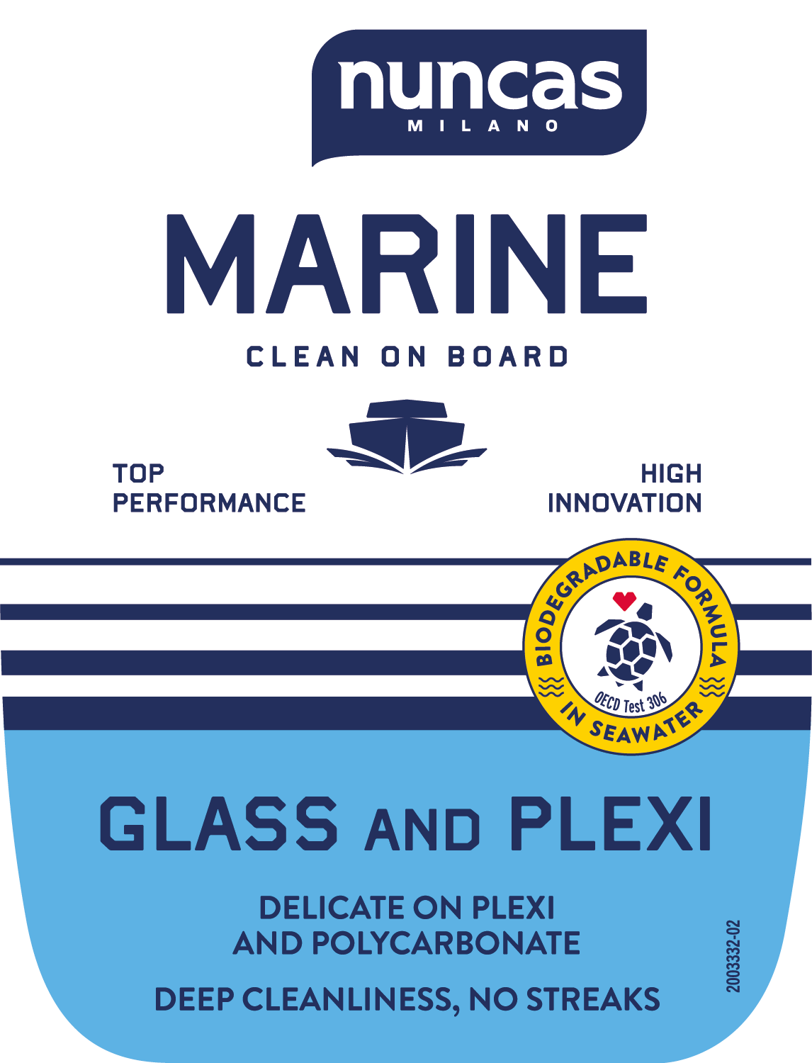 Nuncas Marine Glass and Plexi Cleaner - 500ml