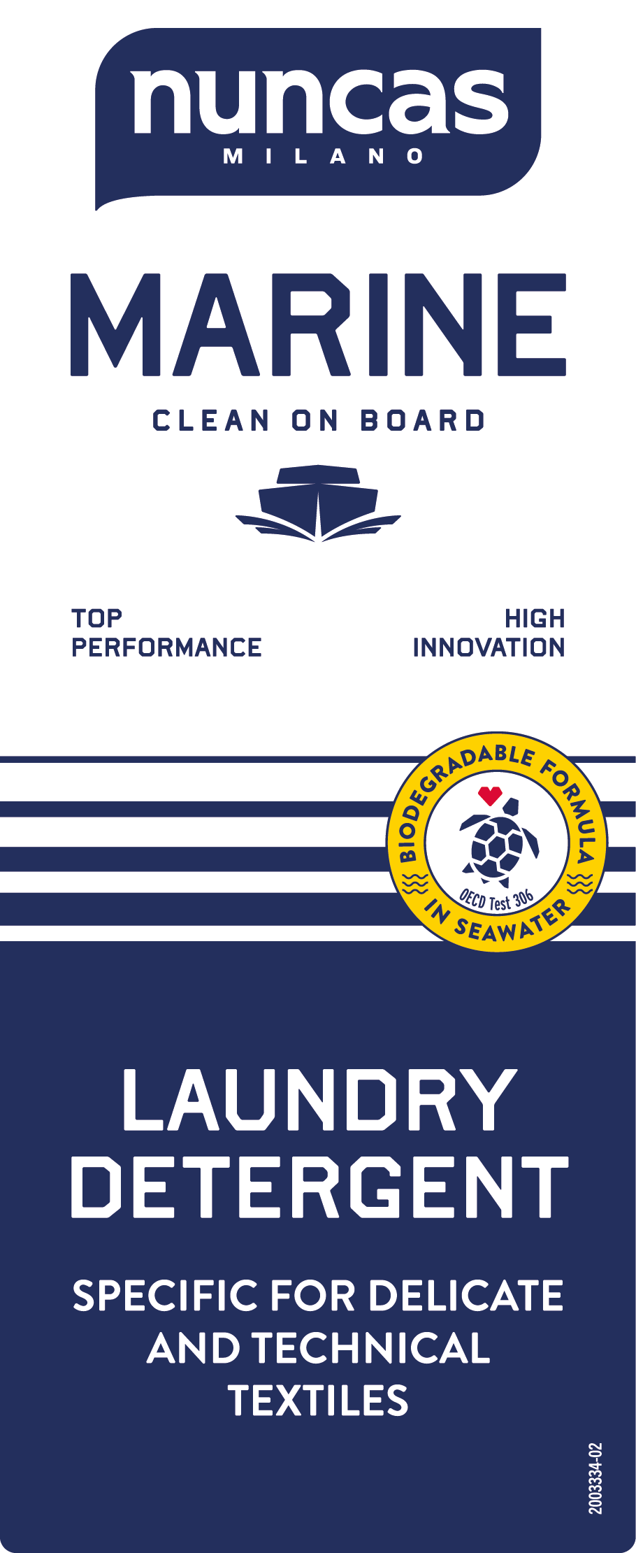 Nuncas Marine Laundry Detergent - 750ml