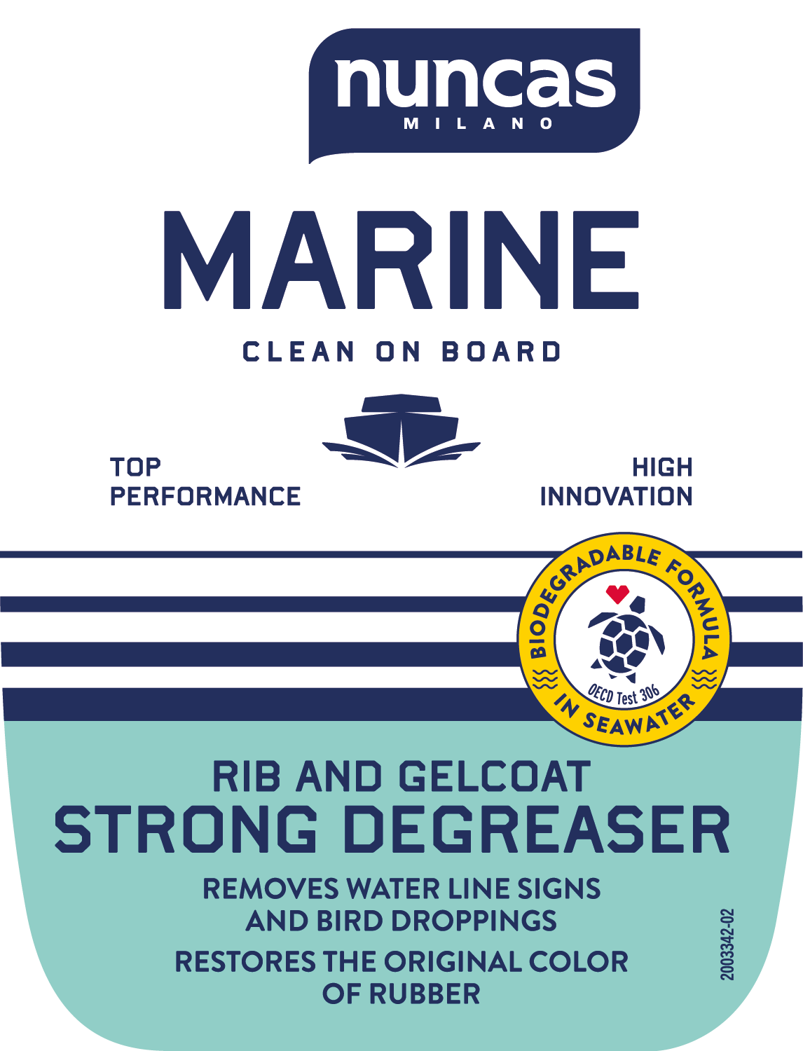 Nuncas Marine RIB & Gelcoat Strong Degreaser - 500ml