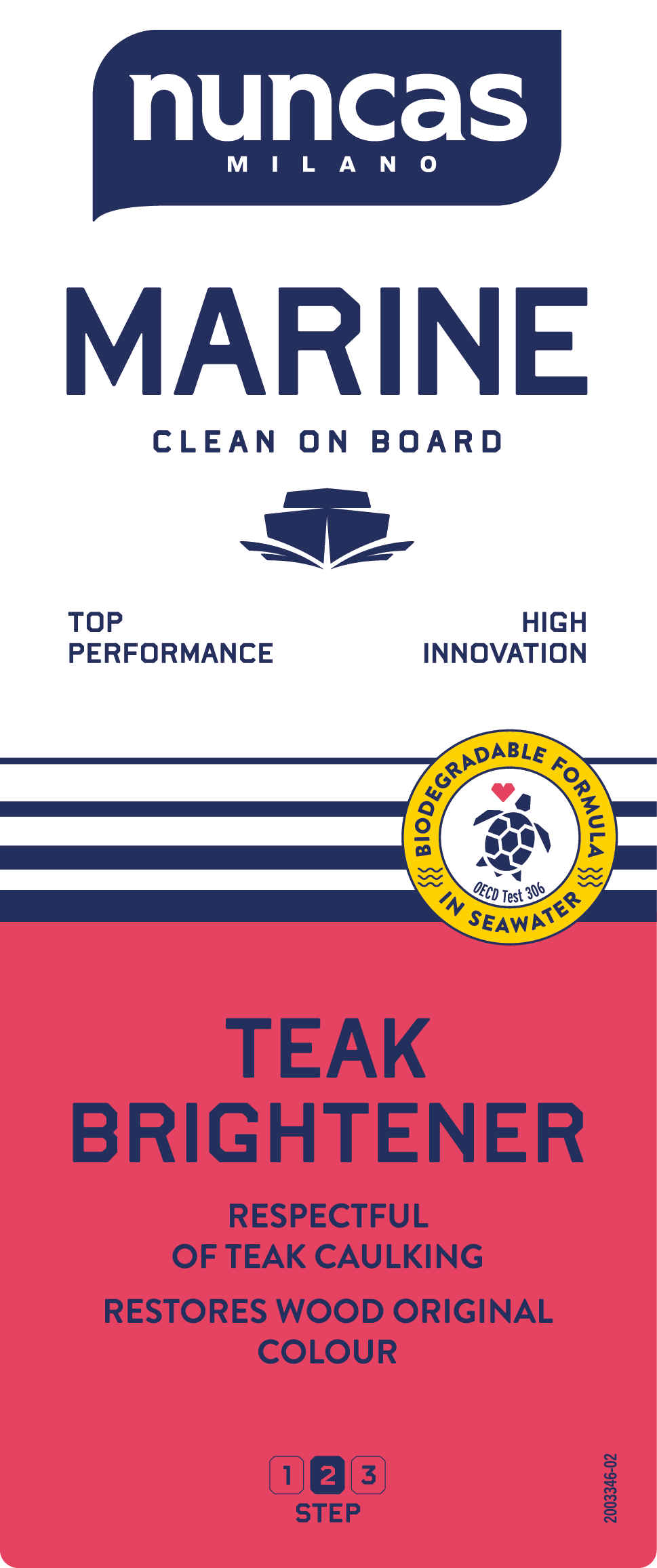 Nuncas Marine Teak Brightener - 1000ml