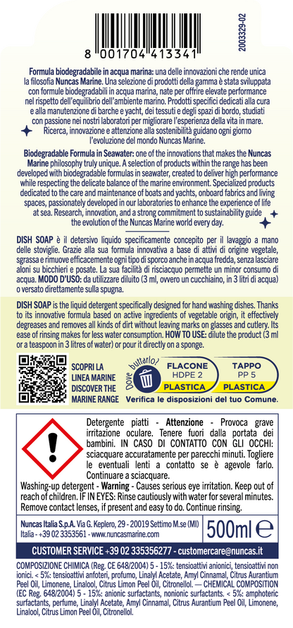 Nuncas Marine Dish Soap - 500ml